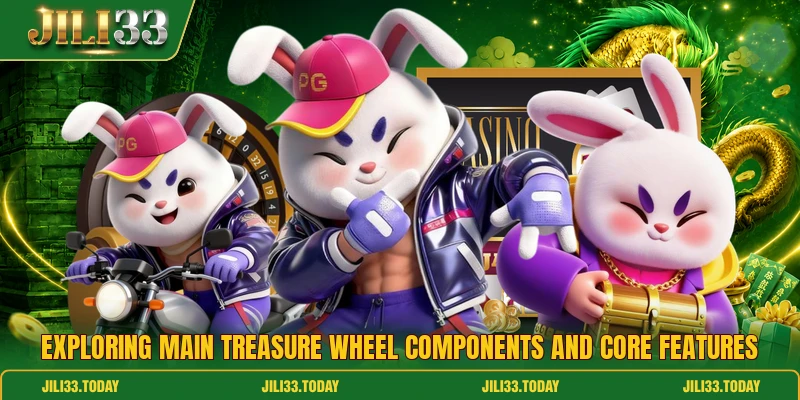 Exploring main treasure wheel components and core features