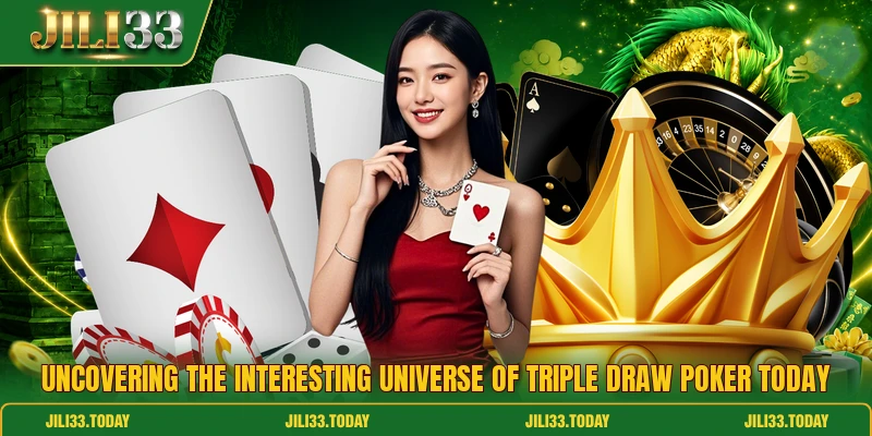 Uncovering the interesting universe of triple draw poker today Uncovering the interesting universe of triple draw poker today