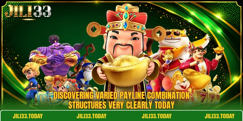 Discovering varied payline combination structures very clearly today