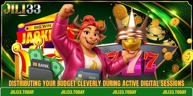 Distributing your budget cleverly during active digital sessions
