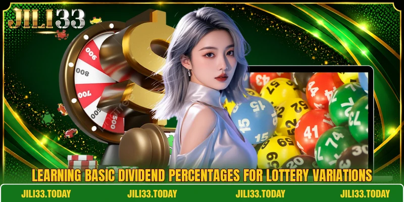 Learning basic dividend percentages for lottery variations