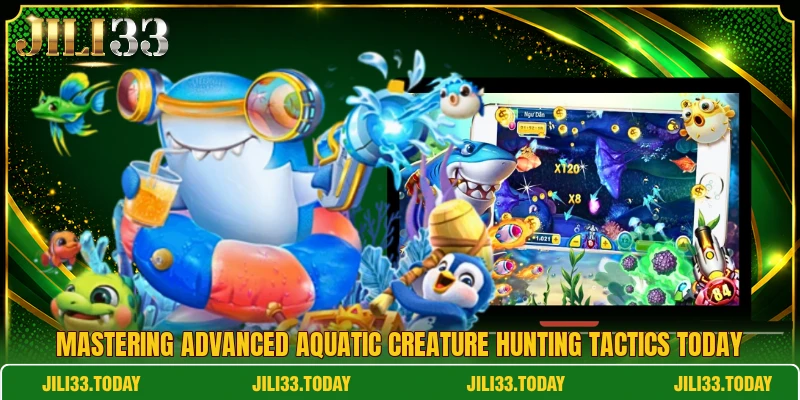 Mastering advanced aquatic creature hunting tactics today