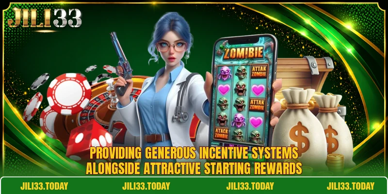 Providing generous incentive systems alongside attractive starting rewards